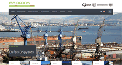 Desktop Screenshot of geoaxis.gr